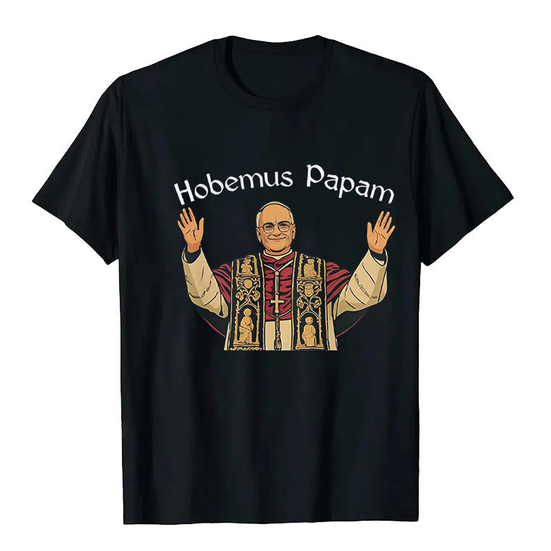 Christianartworkshop Robert Francis Prevost First American Pope T-shirt - Black - 2XL - image 1