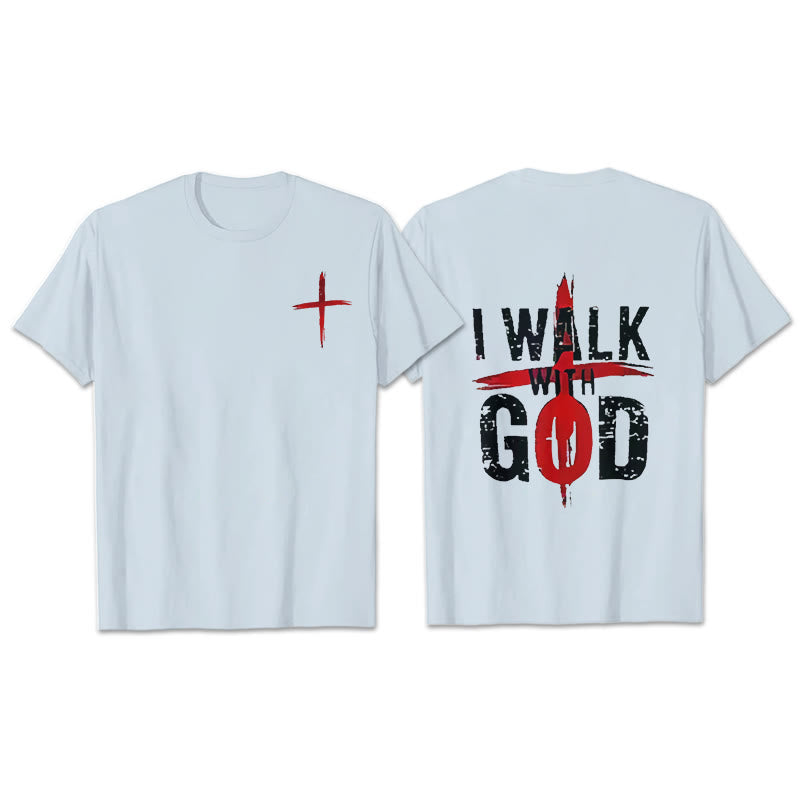 Christianartworkshop I'll Walk With God T-Shirt