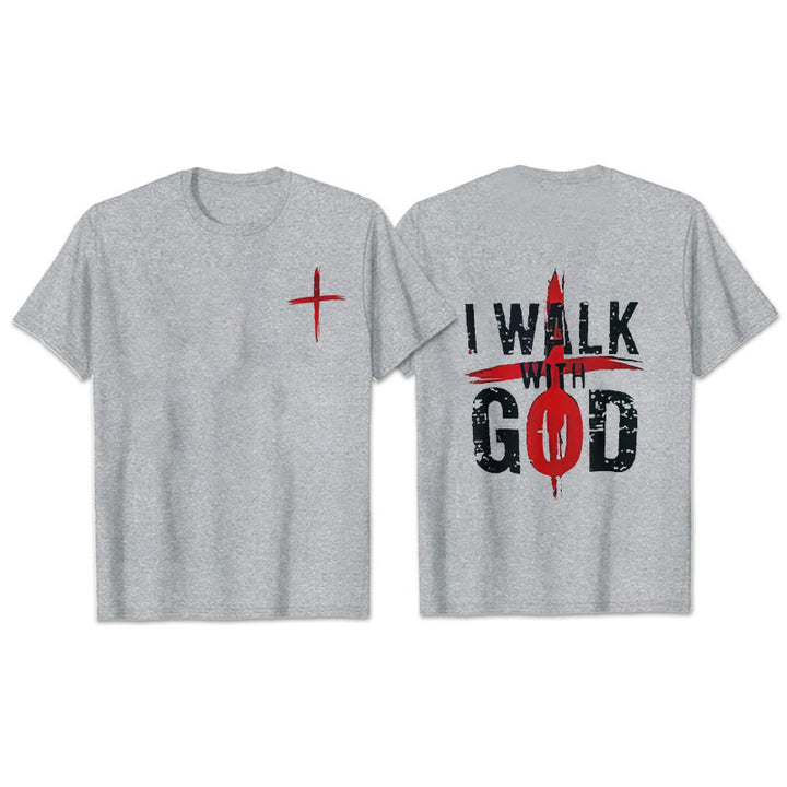 Christianartworkshop I'll Walk With God T-Shirt