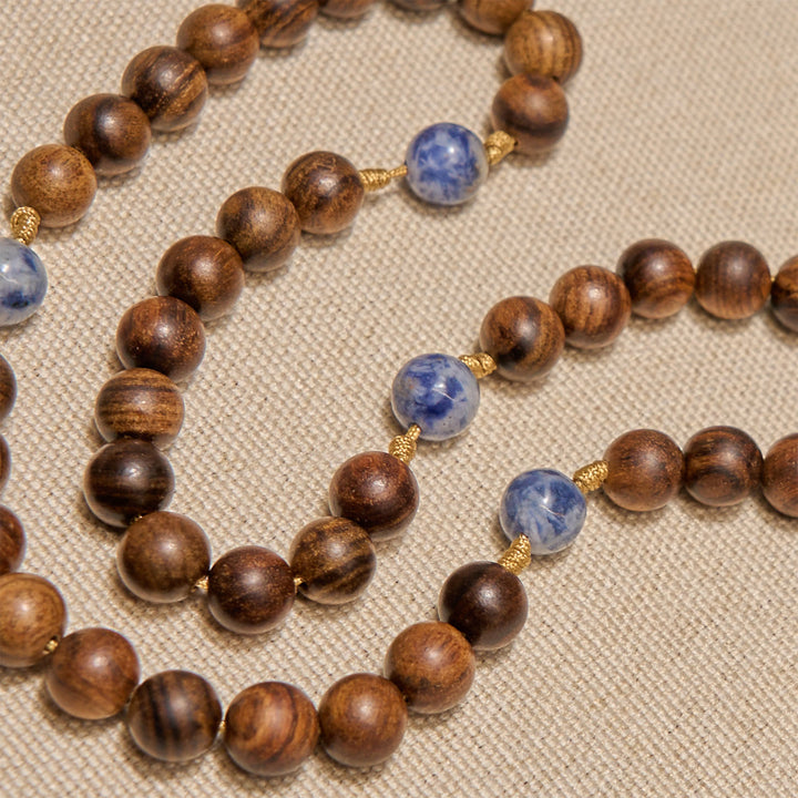 Christianartworkshop PRAYERFUL FAITH: Wooden and Ceramics Beads Blessed Devotion Rosary with Gift Card - image 8