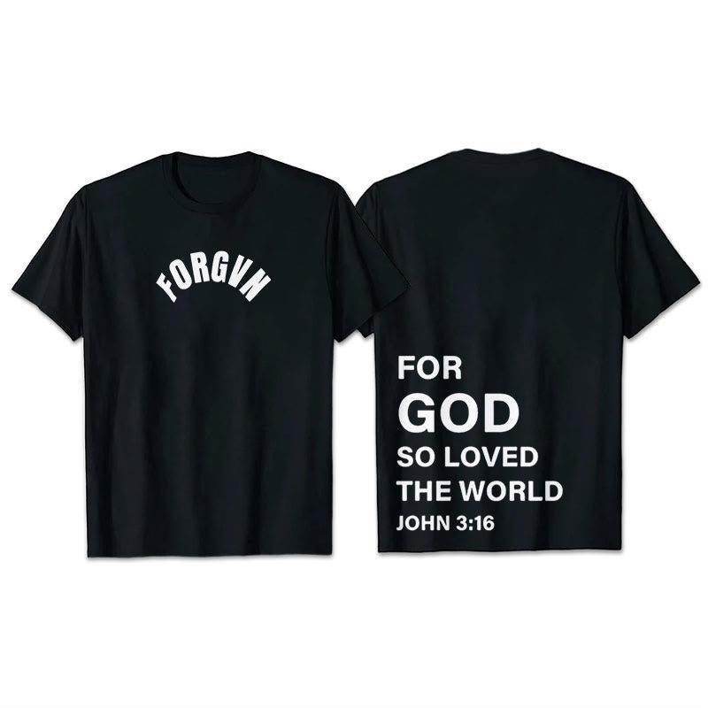 Christianartworkshop Forgvn T- Shirt