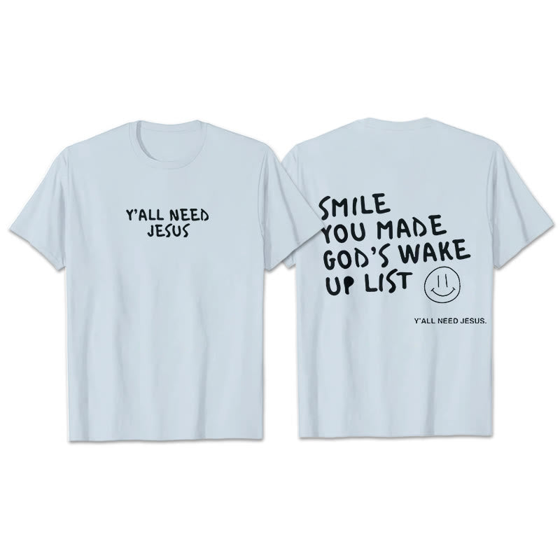 Christianartworkshop "SMILE" T-Shirt