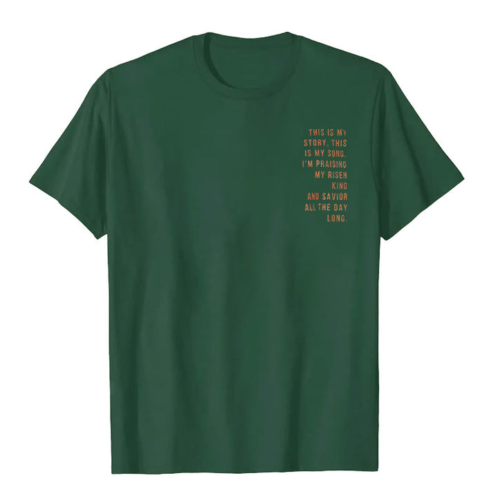 Christianartworkshop This is My Story, This is My Song Graphic T-Shirt  - image 28