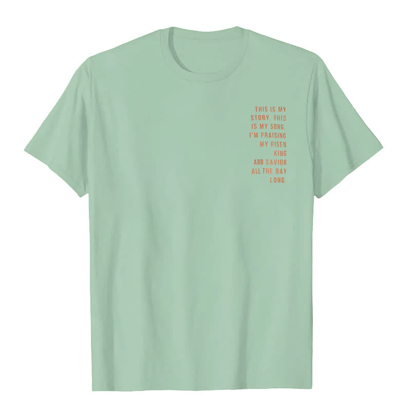 Christianartworkshop This is My Story, This is My Song Graphic T-Shirt  - image 16