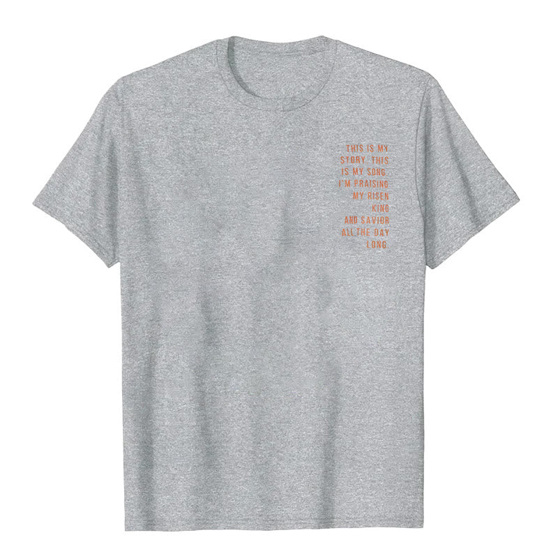 Christianartworkshop This is My Story, This is My Song Graphic T-Shirt  - image 10