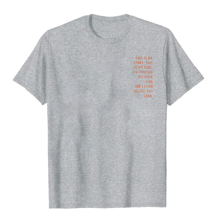 Christianartworkshop This is My Story, This is My Song Graphic T-Shirt  - image 10