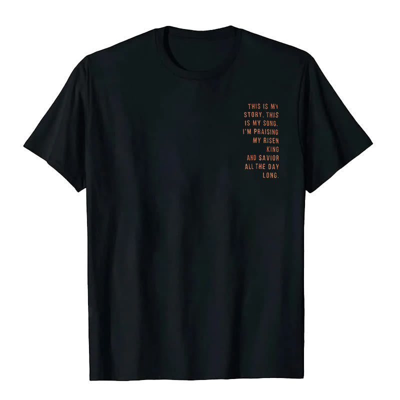 Christianartworkshop This is My Story, This is My Song Graphic T-Shirt  - image 25