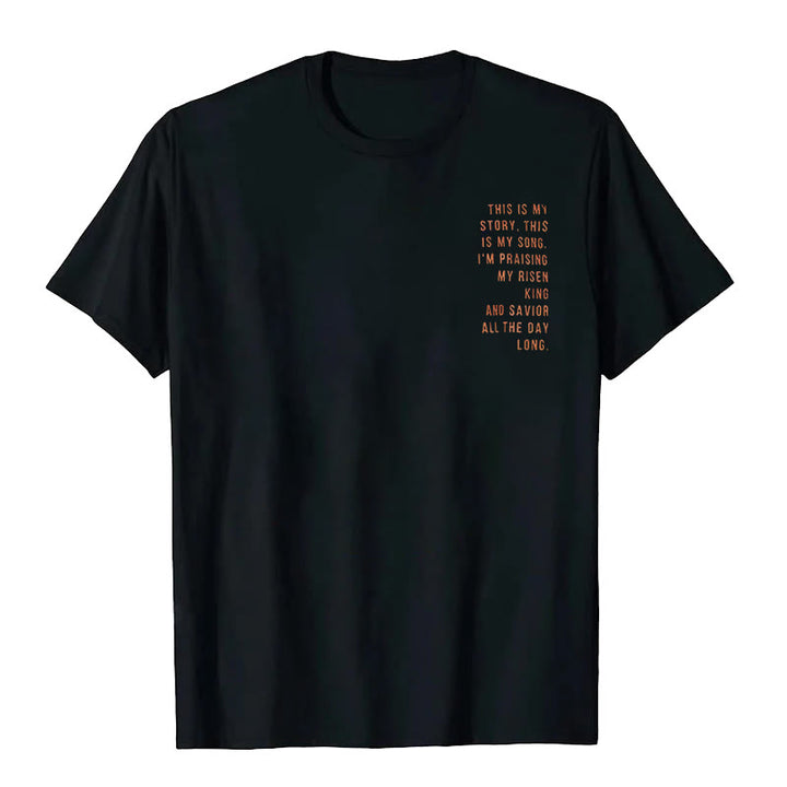 Christianartworkshop This is My Story, This is My Song Graphic T-Shirt  - image 25