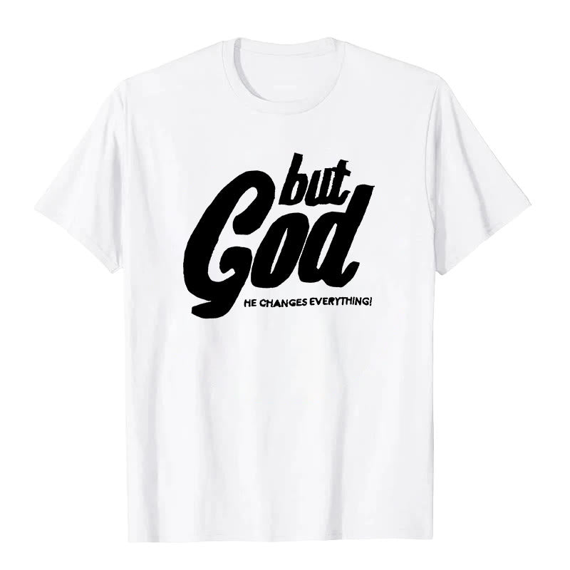 Christianartworkshop But God Premium Short Sleeve T-Shirt - White - 2XL - image 5
