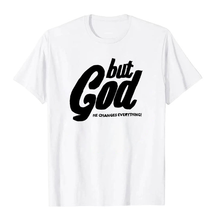 Christianartworkshop But God Premium Short Sleeve T-Shirt - White - 2XL - image 5