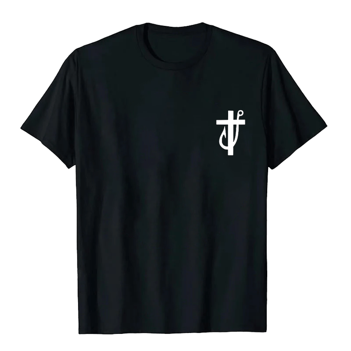 Christianartworkshop Jesus Made Me A Fisherman Mark 1:17 Unisex T-shirt