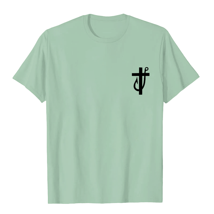 Christianartworkshop Jesus Made Me A Fisherman Mark 1:17 Unisex T-shirt