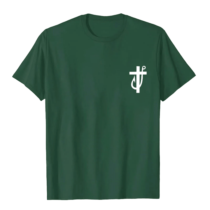 Christianartworkshop Jesus Made Me A Fisherman Mark 1:17 Unisex T-shirt - image 22
