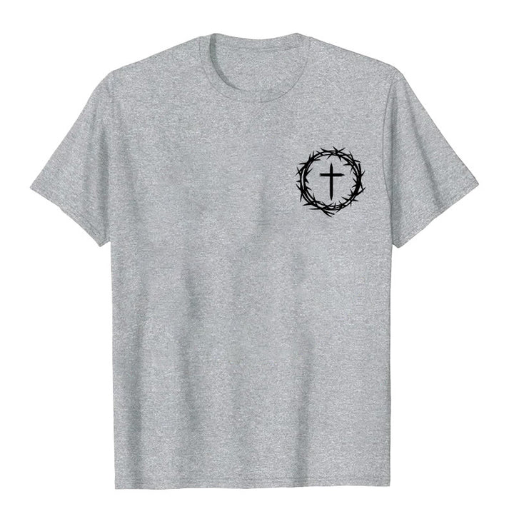 Christianartworkshop A Lot Can Happen In 3 Days Thorn Crown Cross Unisex T-shirt - image 11