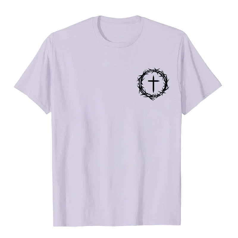 Christianartworkshop A Lot Can Happen In 3 Days Thorn Crown Cross Unisex T-shirt