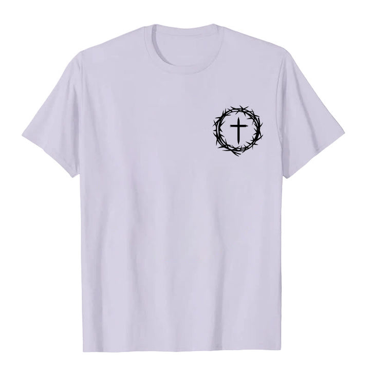 Christianartworkshop A Lot Can Happen In 3 Days Thorn Crown Cross Unisex T-shirt - image 14