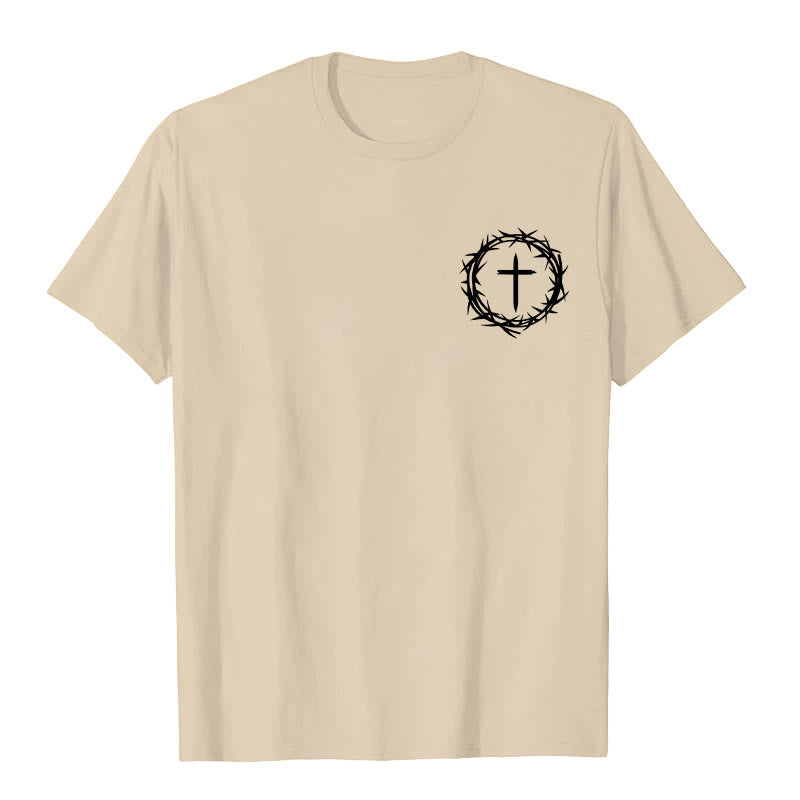 Christianartworkshop A Lot Can Happen In 3 Days Thorn Crown Cross Unisex T-shirt - image 23