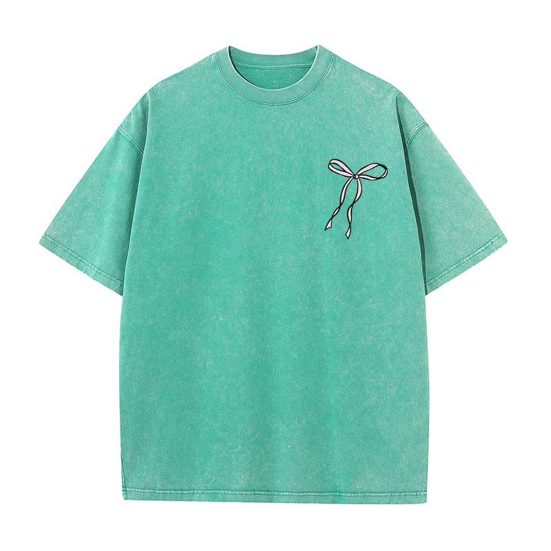 Christianartworkshop Faith Over Fear Unisex Washed T-Shirt