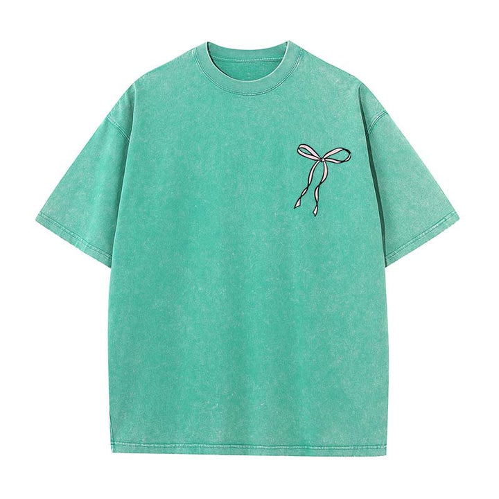 Christianartworkshop Faith Over Fear Unisex Washed T-Shirt