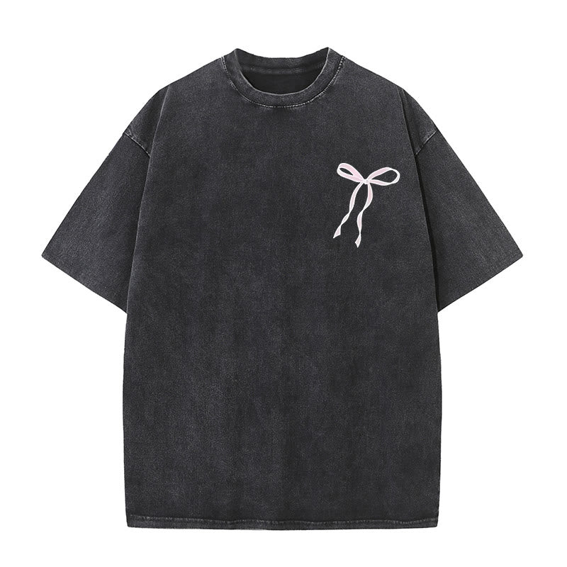 Christianartworkshop Faith Over Fear Unisex Washed T-Shirt
