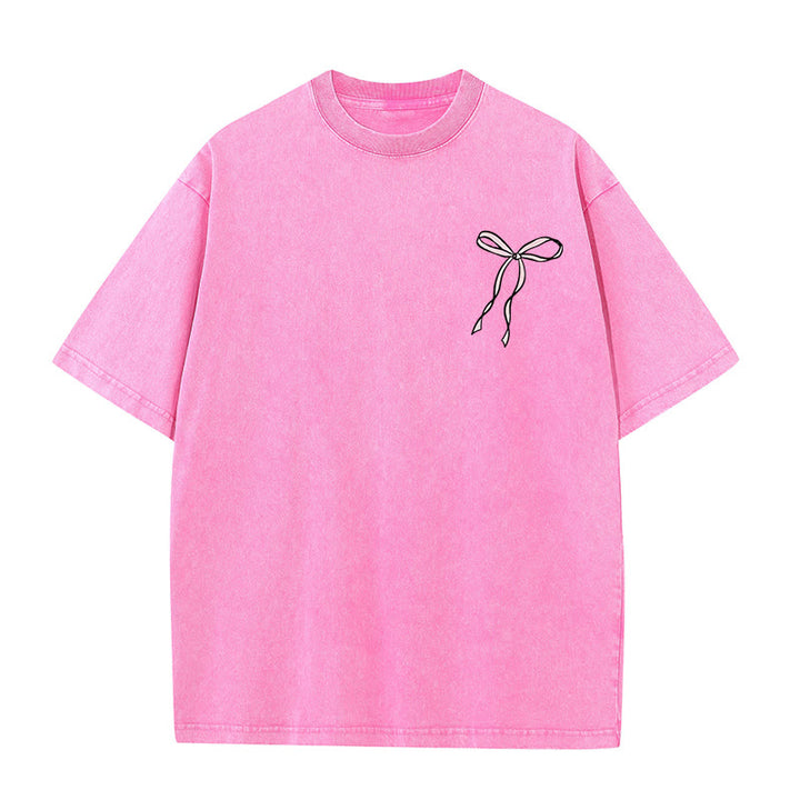 Christianartworkshop Faith Over Fear Unisex Washed T-Shirt