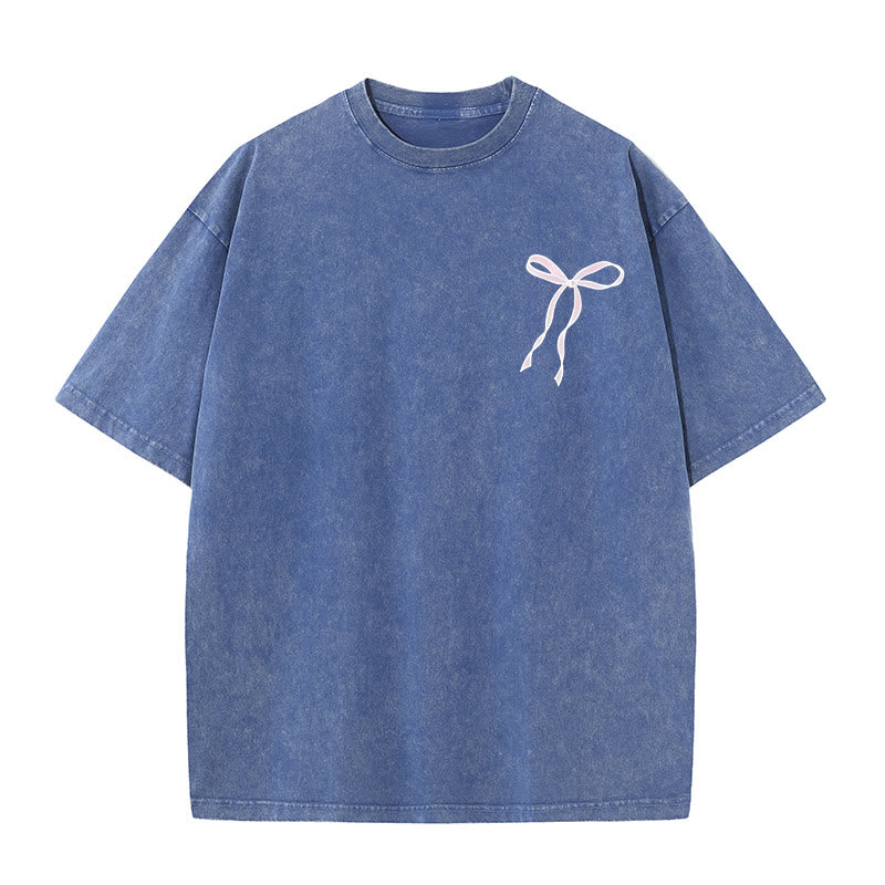 Christianartworkshop Faith Over Fear Unisex Washed T-Shirt