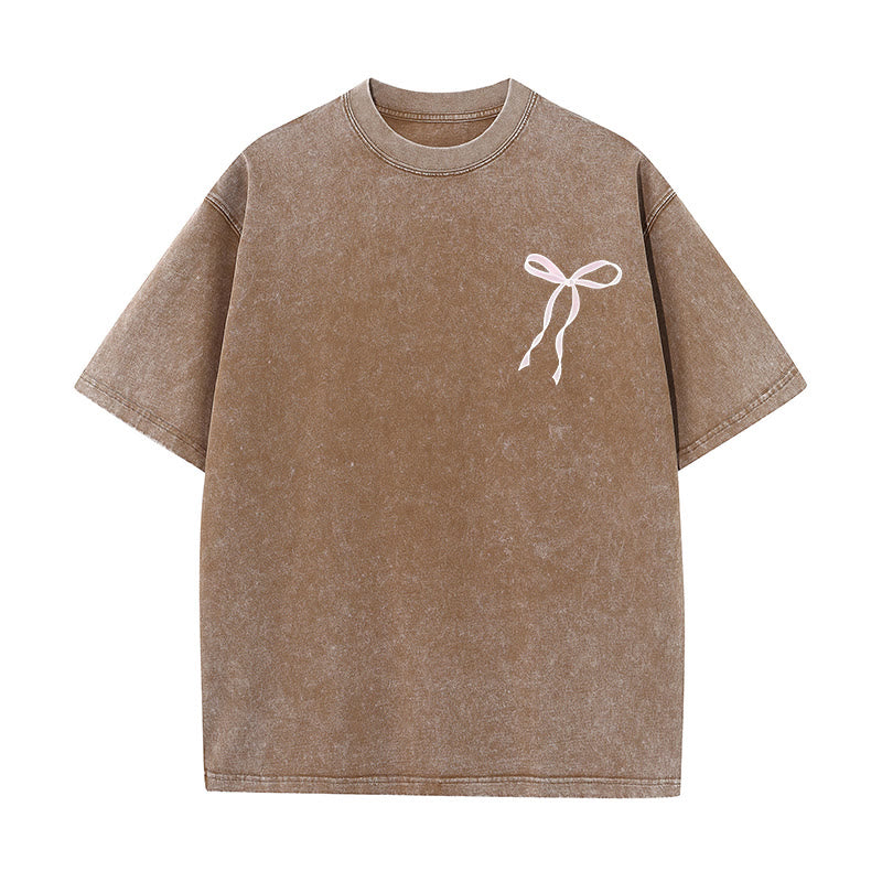 Christianartworkshop Faith Over Fear Unisex Washed T-Shirt