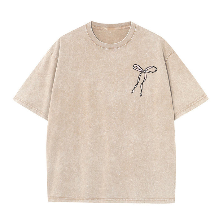 Christianartworkshop Faith Over Fear Unisex Washed T-Shirt