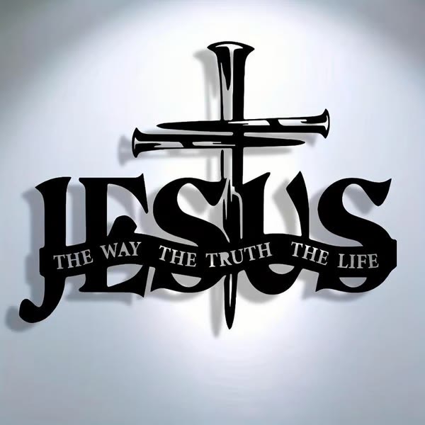 Christianartworkshop Faithful Jesus & Cross Design Wall Hanging Art Home Decoration - image 6