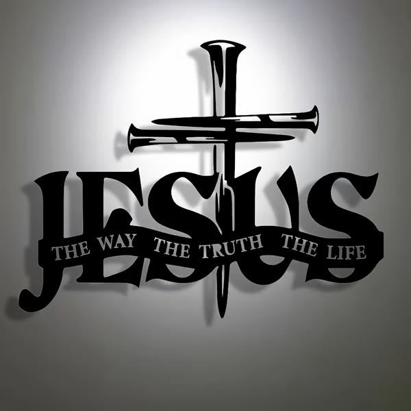 Christianartworkshop Faithful Jesus & Cross Design Wall Hanging Art Home Decoration - image 7