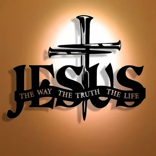 Christianartworkshop Faithful Jesus & Cross Design Wall Hanging Art Home Decoration - Jesus & Cross - image 1