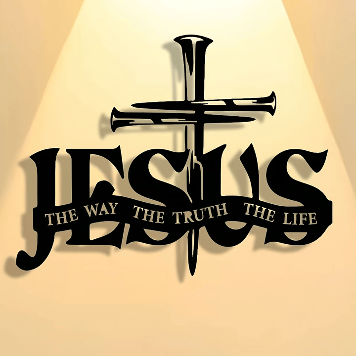 Christianartworkshop Faithful Jesus & Cross Design Wall Hanging Art Home Decoration - image 9