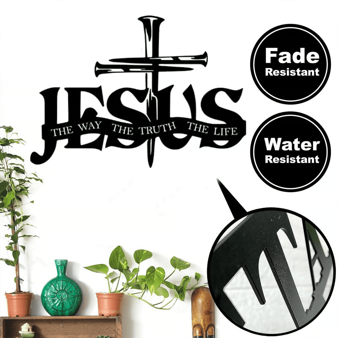 Christianartworkshop Faithful Jesus & Cross Design Wall Hanging Art Home Decoration - image 10