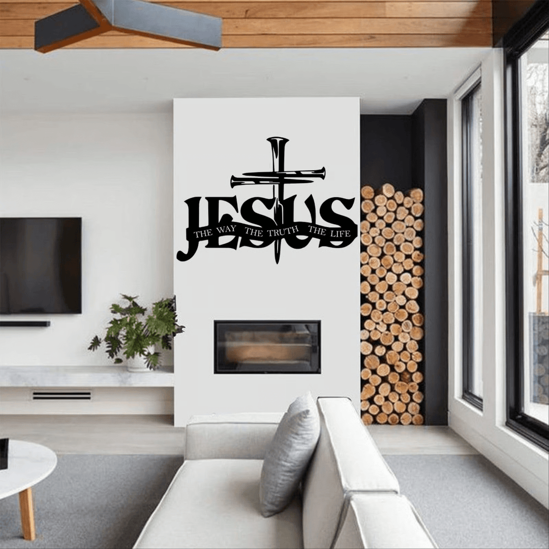 Christianartworkshop Faithful Jesus & Cross Design Wall Hanging Art Home Decoration - image 5