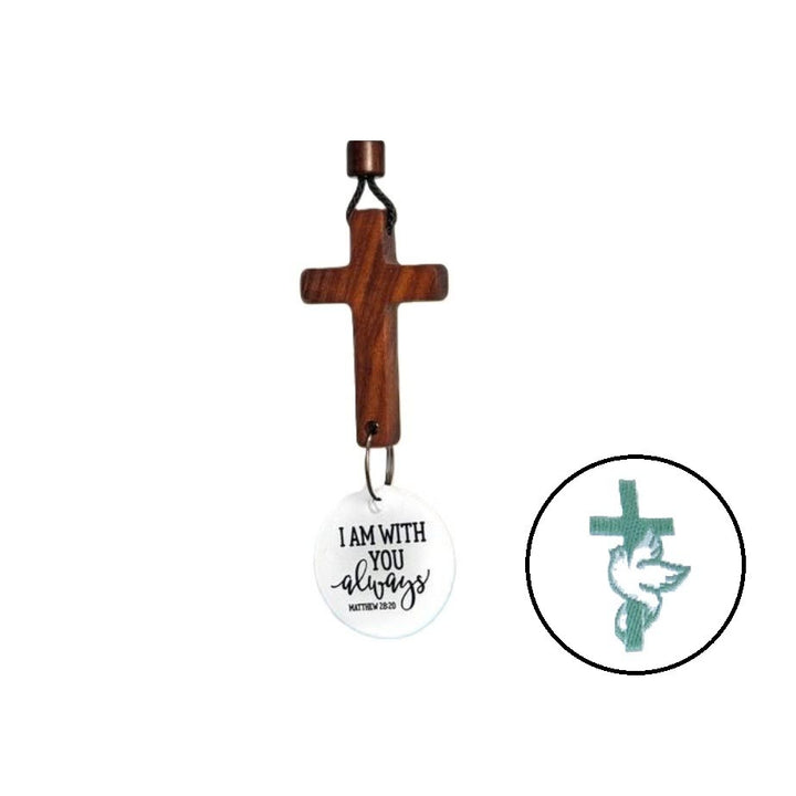Christianartworkshop Bible Verse Car Hanging Cross Ornament: Scan for a Bible Verse Every Day - F - image 8