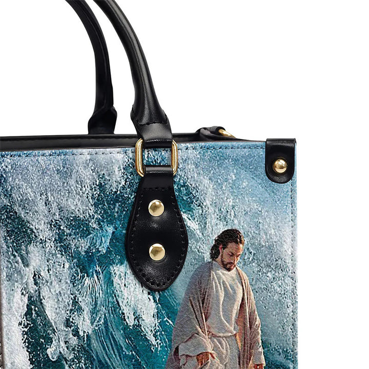 Christianartworkshop Spiritual Faith Handbag with Jesus Art: Carry Divine Inspiration - image 5