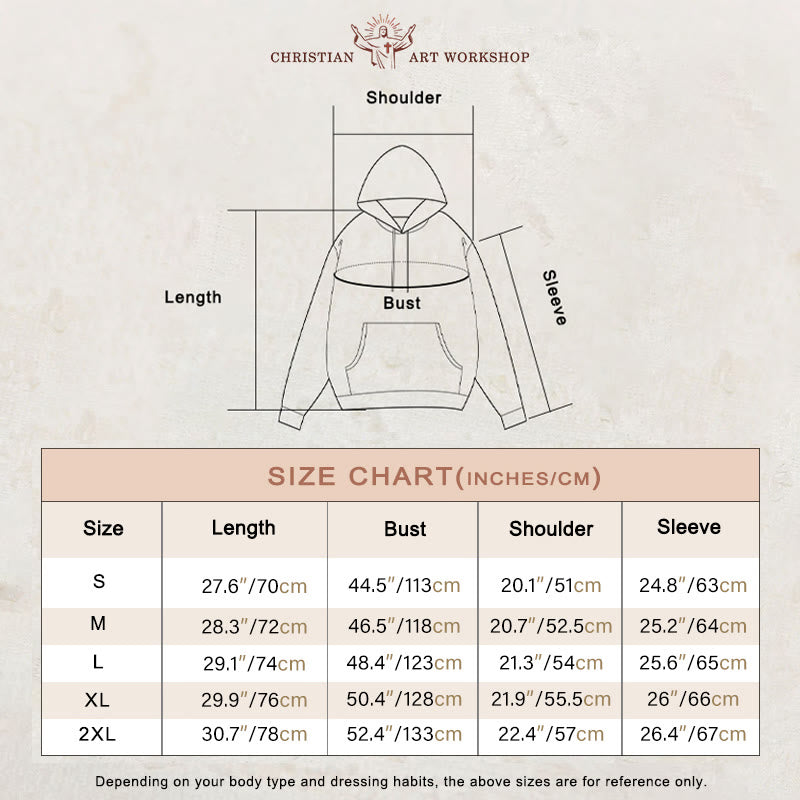 Christianartworkshop Dry Bones Rise in Faith Fleece Lined Polyester Hoodie - image 1