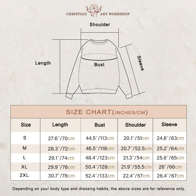 Christianartworkshop Fall For Jesus Pumpkin Cross & Bow Fleece Lined Polyester Sweatshirt - image 1
