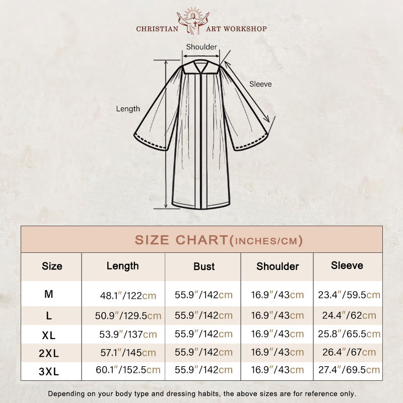 Christianartworkshop Ornate Purple Clergy Robe with Golden Cross & Striped Style - image 1