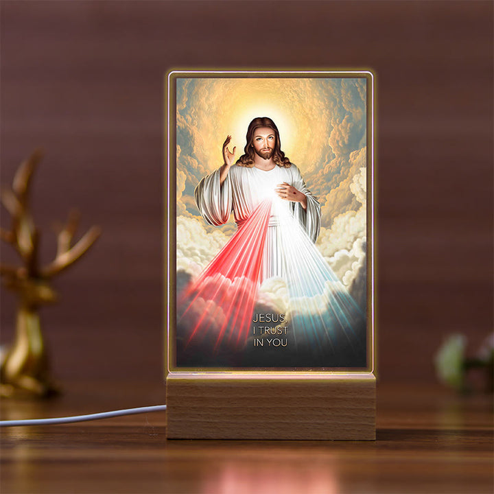 Christianartworkshop Sacred Art Religious Icon Warm Glow Night Light: Carry Presence Every Night - E - image 4