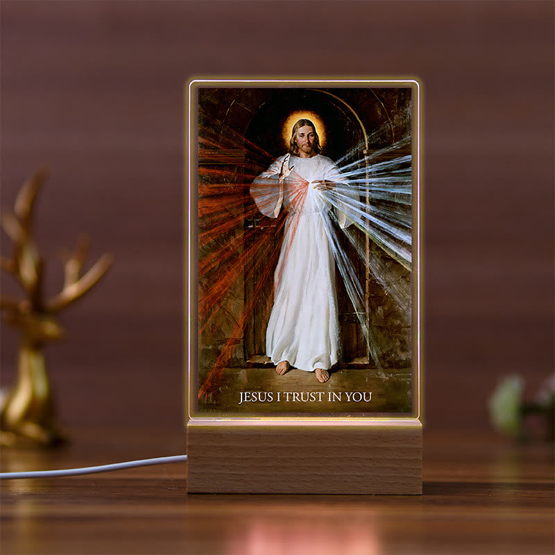 Christianartworkshop Sacred Art Religious Icon Warm Glow Night Light: Carry Presence Every Night - F - image 5