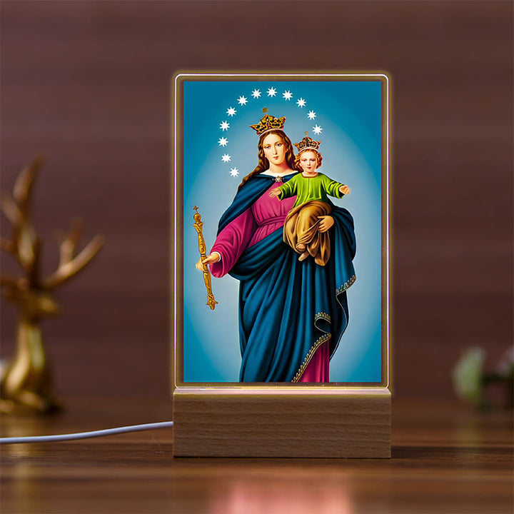 Christianartworkshop Sacred Art Religious Icon Warm Glow Night Light: Carry Presence Every Night - J - image 9