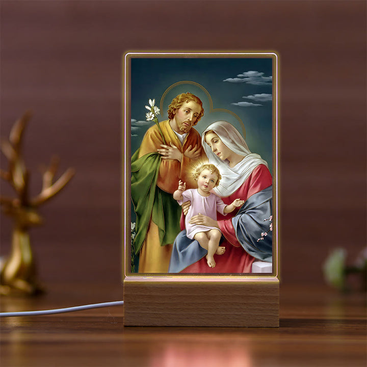Christianartworkshop Sacred Art Religious Icon Warm Glow Night Light: Carry Presence Every Night - H - image 7