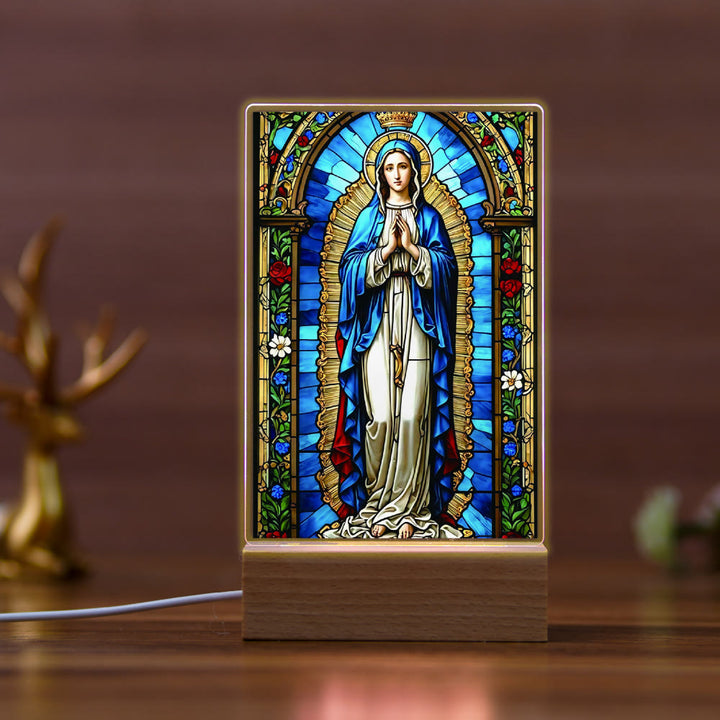 Christianartworkshop Jesus & Mary Religious Night Light: Inherit Blessed Spiritual Legacy - J - image 9