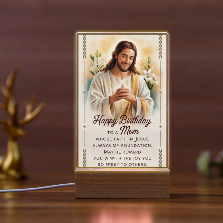 Christianartworkshop Religious Jesus Icon Healing Scene Night Light: Art & Natural Beauty - G - image 6