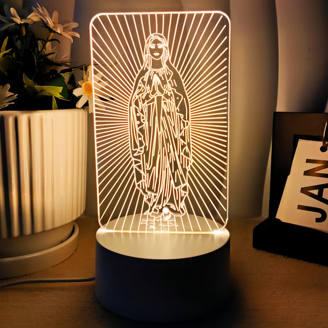 Christianartworkshop Faith-Filled Gift Holy Icons Night Light: Keep Sacred Moments Nearby - L - image 11
