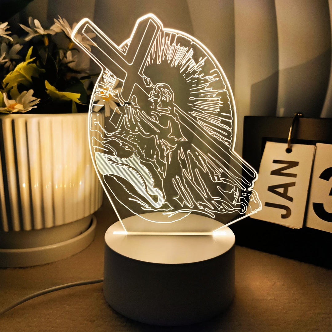 Christianartworkshop Faith-Filled Gift Holy Icons Night Light: Keep Sacred Moments Nearby - Q - image 16