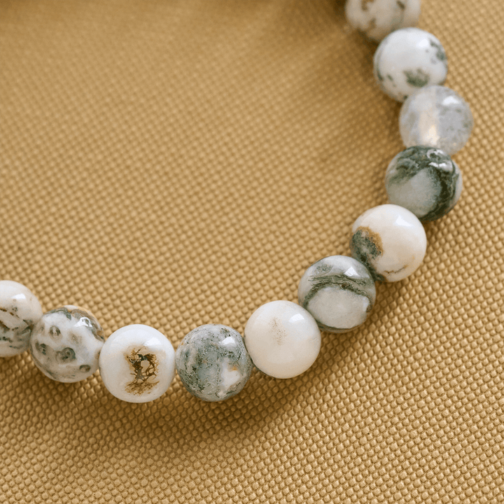 Christianartworkshop Waves of Grace Shark Guardian Cross Bracelet with Natural Volcanic Agate Stones - image 9