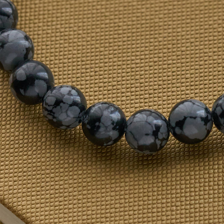 Christianartworkshop Waves of Grace Shark Guardian Cross Bracelet with Natural Volcanic Agate Stones - image 19
