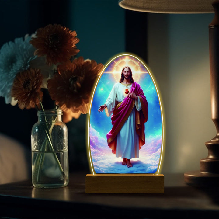 Christianartworkshop Blessed Christian Saints Night Light: Evening Companion for Reflection - O - image 18